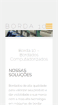 Mobile Screenshot of borda10.com.br